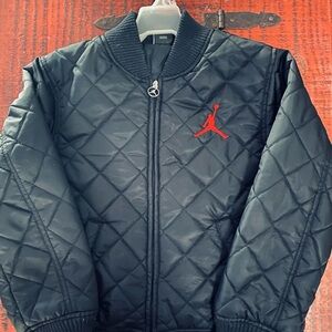 Kids Black Puffer Jacket